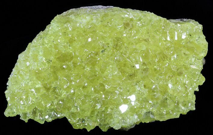 Sulfur Crystals on Matrix - Bolivia #51578
